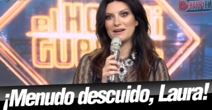 Laura Pausini Obligada a Abandonar el Plató del Hormiguero por un Descuido con su Vestido