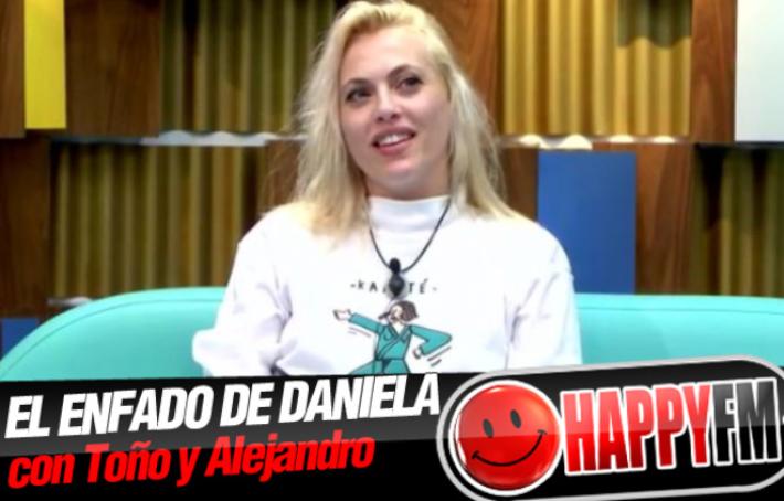 Gran Hermano VIP (GH VIP): Daniela Carga contra Toño Sanchis y Alejandro Abad: ‘Son Gilipollas’