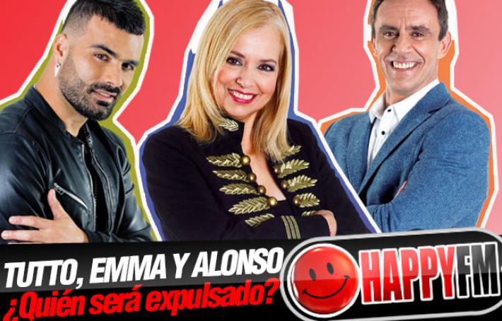 Debate de Gran Hermano VIP (GH VIP): Los Porcentajes Ciegos ¿Emma Ozores, Alonso Caparrós o Tutto?