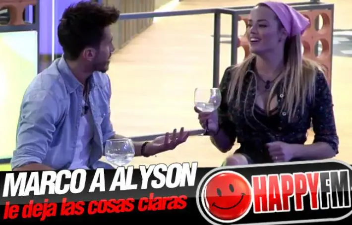 Gran Hermano VIP (GH VIP): Marco Ferri Aclara Cuál es su Relación con Alyson (Vídeo)