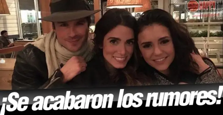 Ian Somerhalder y Nikki Reed Defienden su Amistad con Nina Dobrev en Instagram