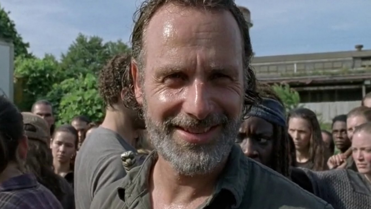 The Walking Dead: Las Teorías Sobre el Final del 7×09, ¿A Quién Sonríe Rick?
