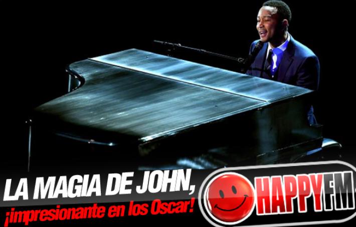John Legend Interpreta lo Mejor de La La Land en los Oscar 2017