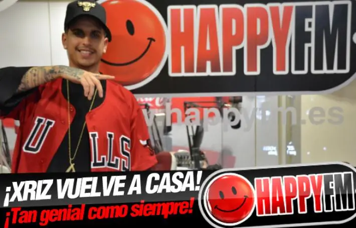 XRIZ en Happy FM: Nos presenta su Nuevo Single, «Métele Suave»