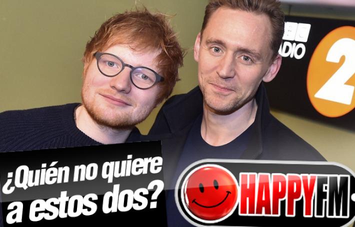 Ed Sheeran y Tom Hiddleston Protagonizan el Encuentro Más Esperado por Todo el Mundo
