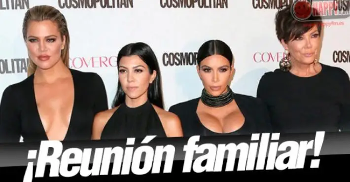 La Familia Kardashian se Reúne en una Noche de Cine muy Especial