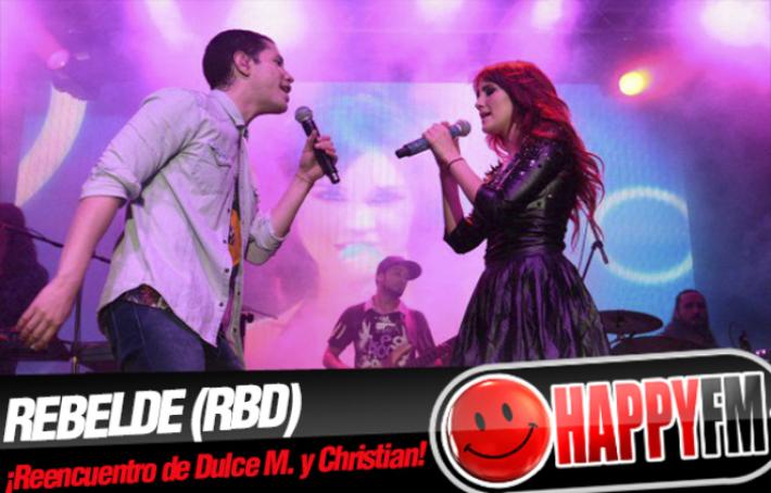 Dulce María y Christian Chávez Protagonizan un Reecuentro de RBD en el Escenario
