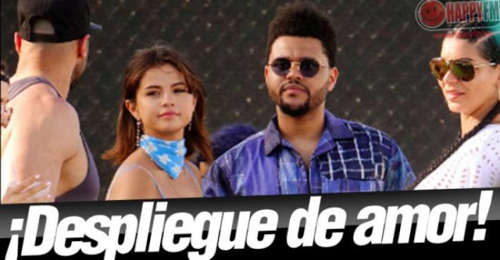 Selena Gómez y The Weeknd, Besos y Amor en el Coachella