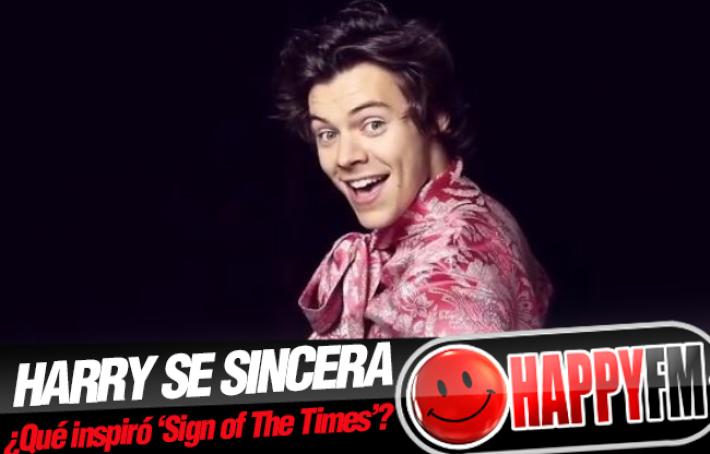 Harry Styles Explica el Sorprendente Mensaje de ‘Sign of The Times’