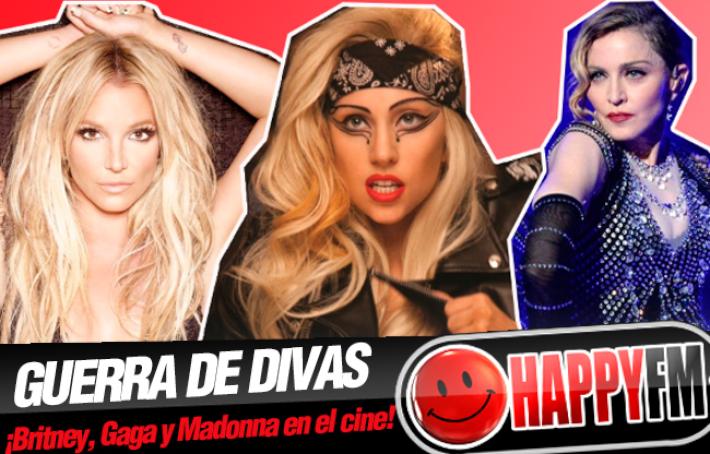 Madonna, Britney Spears y Lady Gaga Compiten en el Cine