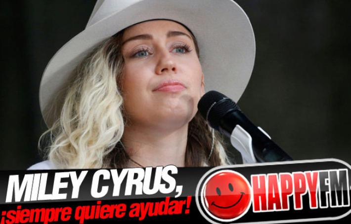 Miley Cyrus Escribe Siempre con la Intención de Ayudar al Mundo