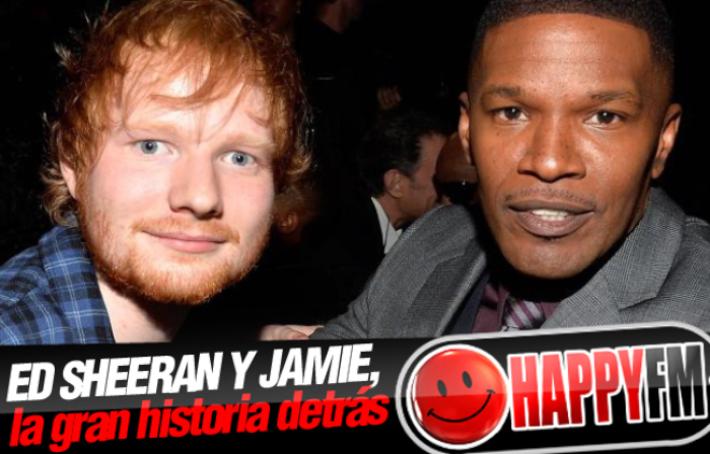 Ed Sheeran Durmió en el Sofá de Jamie Foxx un mes Antes de ser Famoso