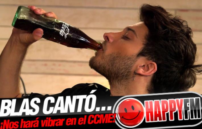 Blas Cantó, un Camino Hacia el Éxito que Pasará por el Coca-Cola Music Experience