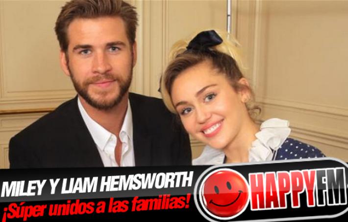 Miley Cyrus y Liam Hemsworth, Más Unidos que Nunca a la Familia