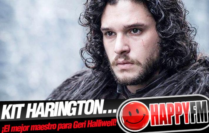 Kit Harington enseña a Geri Halliwell a ser una salvaje de ‘Juego de Tronos’