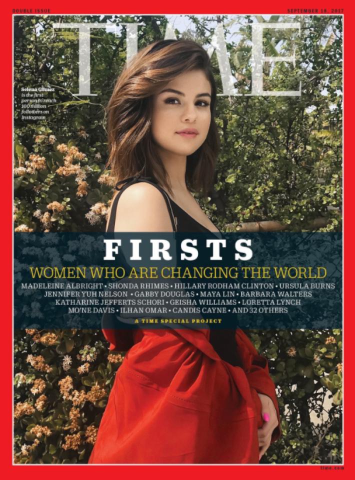 Selena Gomez recibe un gran reconocimiento de la revista Time