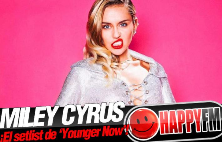 Miley Cyrus desvela la lista de canciones de su nuevo disco, ‘Younger Now’