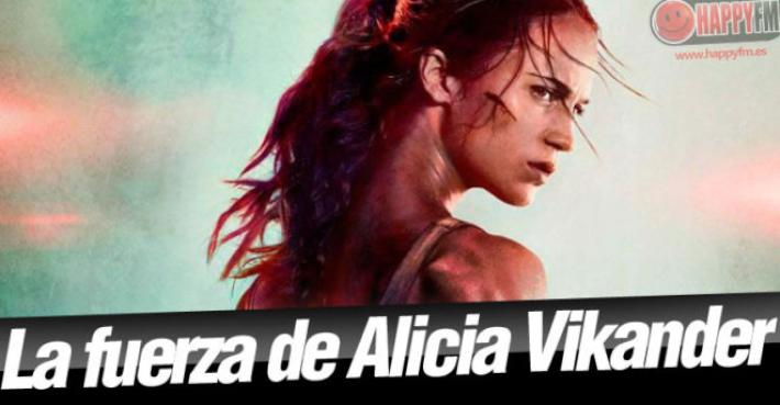 Alicia Vikander demuestra en ‘Tomb Raider’ que no necesita dobles de acción