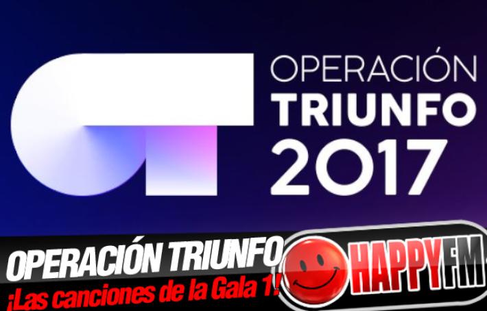 Operación Triunfo (‘OT 2017’): Descubre las canciones que se cantarán en la primera gala