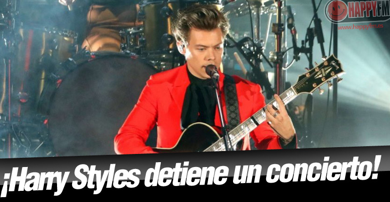 Esta es la razón por la que Harry Styles detuvo su último concierto por sorpresa