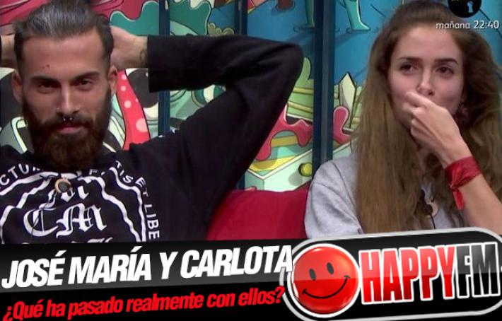 Gran Hermano 18 (‘GH Revolution’): Las verdaderas razones de la expulsión disciplinaria de José María y la marcha de Carlota