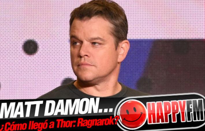 ‘Thor: Ragnarok’: Así consiguió Matt Damon el cameo que nos dejó a todos con la boca abierta