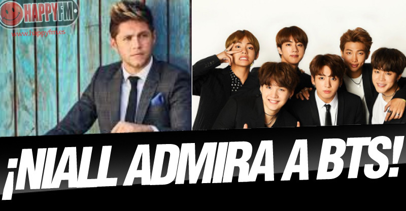 Esto fue lo que les dijo Niall Horan a BTS en los American Music Awards