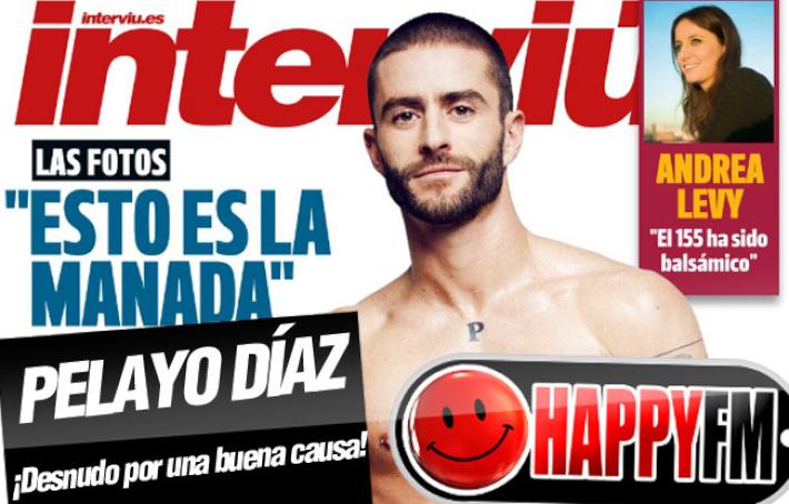Pelayo Díaz, protagoniza un desnudo integral en la portada de la revista Interviú