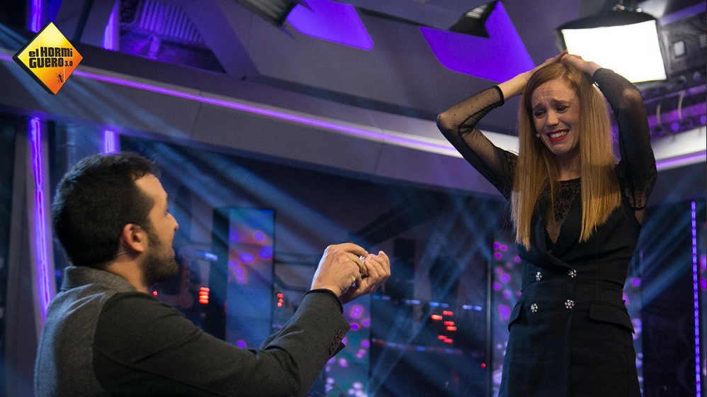 María Castro protagoniza el momento más romántico y real de ‘El Hormiguero’