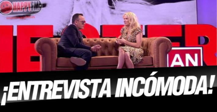 Risto Mejide, duramente criticado por la incomodidad de Pamela Anderson durante su entrevista en ‘Chester’
