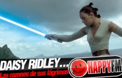 Las lágrimas de Daisy Ridley al leer el guión de ‘Star Wars: Los últimos Jedi’