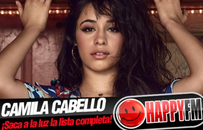 Camila Cabello comparte la lista de canciones de su primer álbum