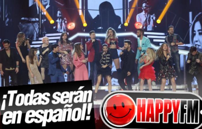 El castellano es el idioma elegido por España para Eurovisión 2018