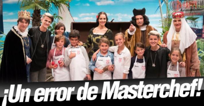 ‘Masterchef Junior 5’: Un error de TVE desvela los finalistas de la edición antes de tiempo