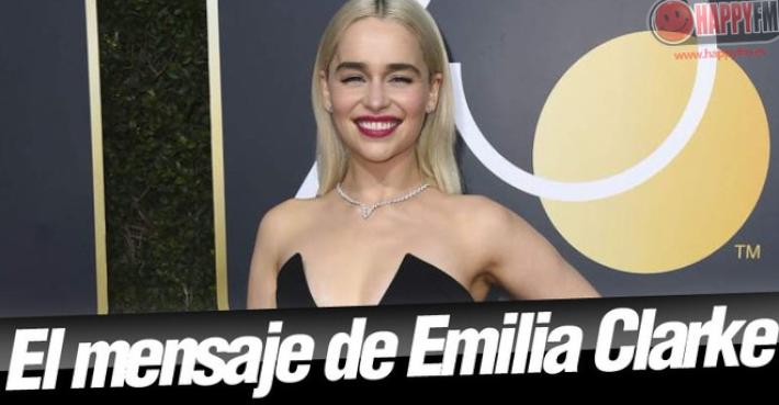 La advertencia de Emilia Clarke acerca del final de ‘Juego de Tronos’