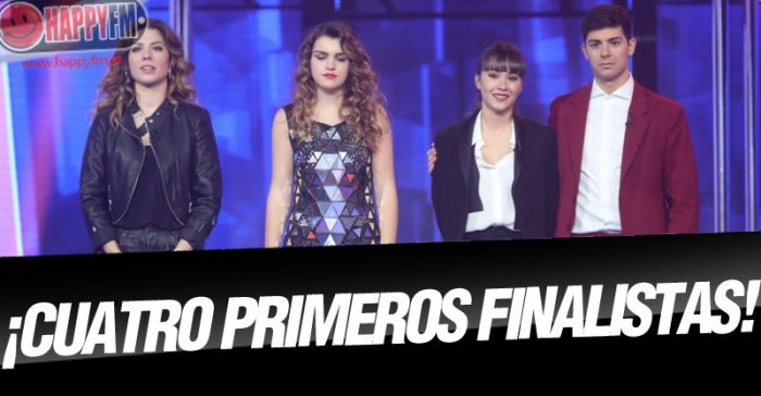 Aitana, Alfred, Amaia y Miriam, primeros finalistas de ‘Operación Triunfo 2017’