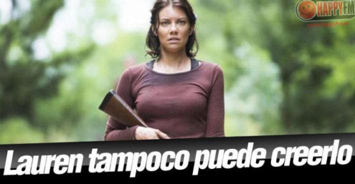 Lauren Cohan se suma a la tristeza del reparto de ‘The Walking Dead’ por la inesperada muerte