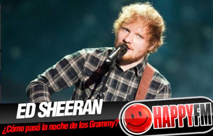 Así pasó Ed Sheeran su exitosa noche de los Premios Grammy