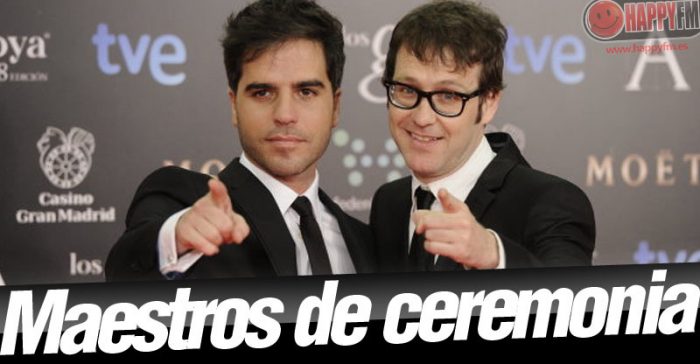Ernesto Sevilla y Joaquín Reyes llevan su espectáculo a los premios más importantes del cine español