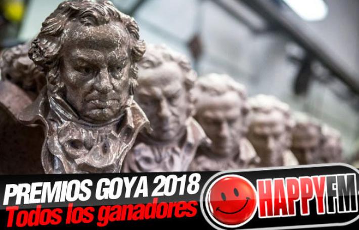 Goya 2018: Lista completa de ganadores