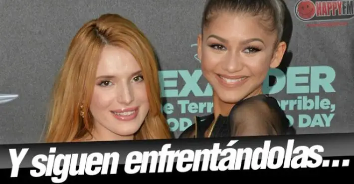Bella Thorne muestra su enfado tras ser enfrentada otra vez a Zendaya