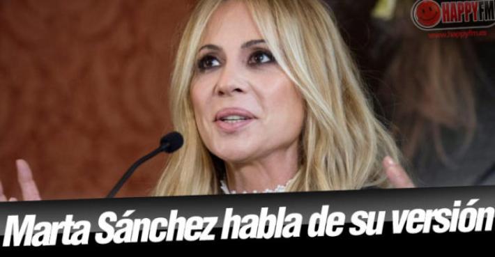 Marta Sánchez habla de intenciones políticas tras la polémica con su Himno de España