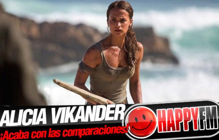 Alicia Vikander habla de la comparación entre su Tomb Raider y la de Angelina Jolie
