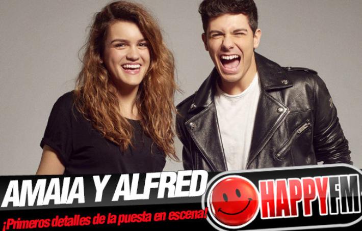 Primeros detalles de la puesta en escena de ‘Tu canción’ de Amaia y Alfred