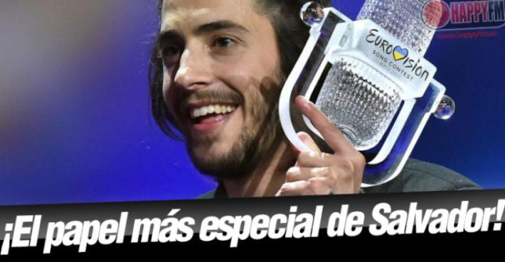 Salvador Sobral regresará a Eurovisión con este importante papel