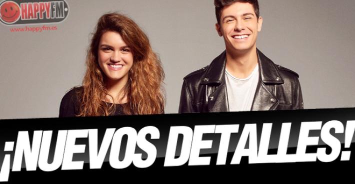 Estos son los detalles de la puesta en escena de ‘Eurovisión 2018’ que han desvelado Amaia y Alfred