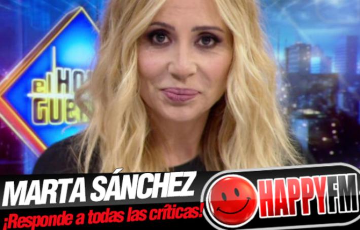 Marta Sánchez acalla todas las críticas recibidas: «Nunca he tributado fuera de España»