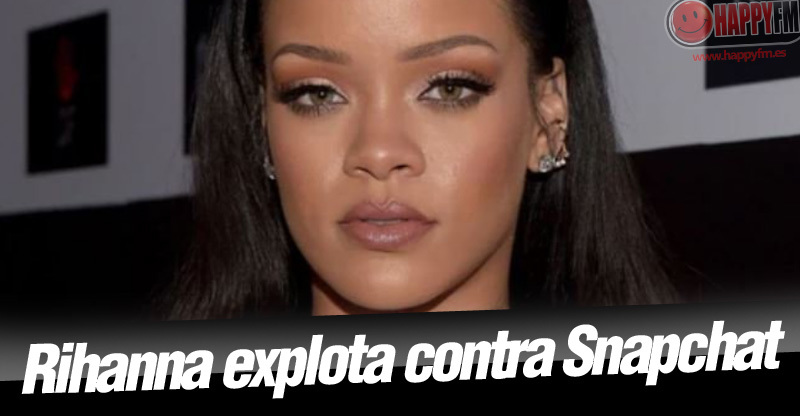 Rihanna ataca duramente a Snapchat por colocar un anuncio de Chris Brown