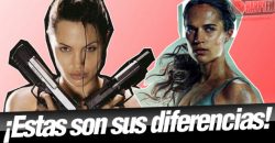 ¿Qué diferencia a la Lara Croft de Angelina Jolie con la de Alicia Vikander?