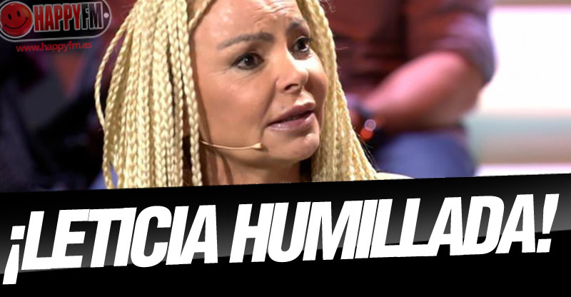 Nacho Montes ridiculiza a Leticia Sabater arrancándole la peluca en directo